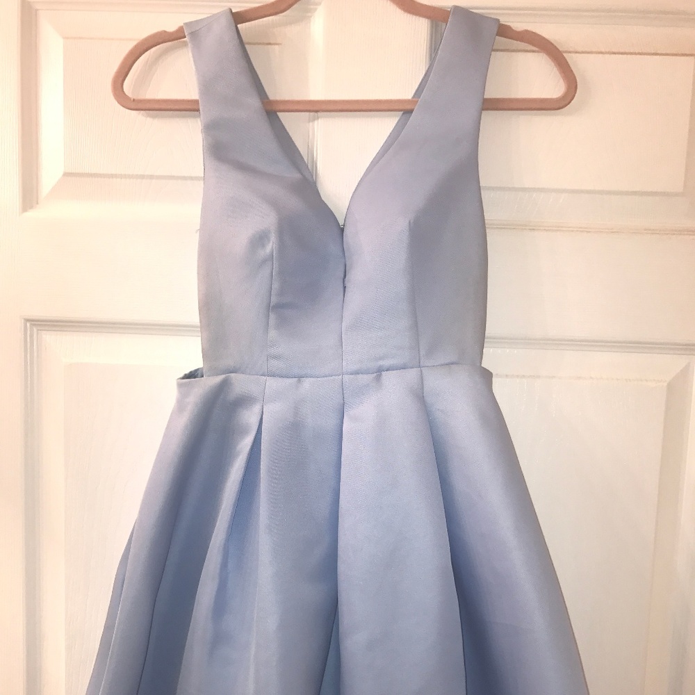 Lulus Size XS Light Blue Cocktail Dress